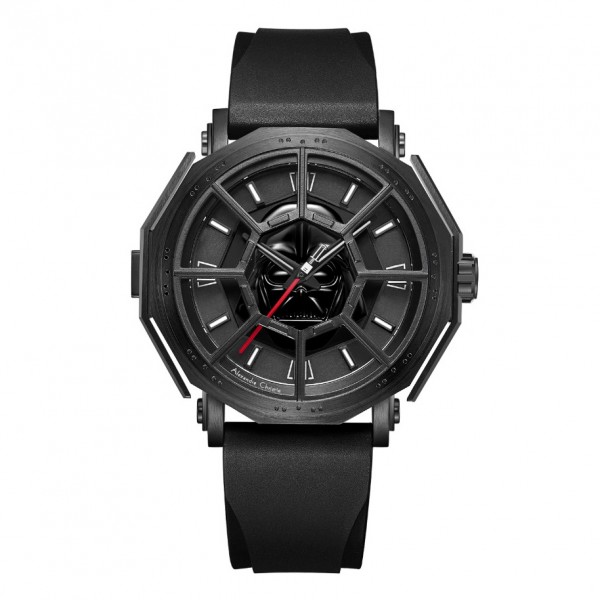 Alexandre Christie AC 9205 MHRDV1 Star Wars Men Darth Vader Rubber Strap Limited Edition